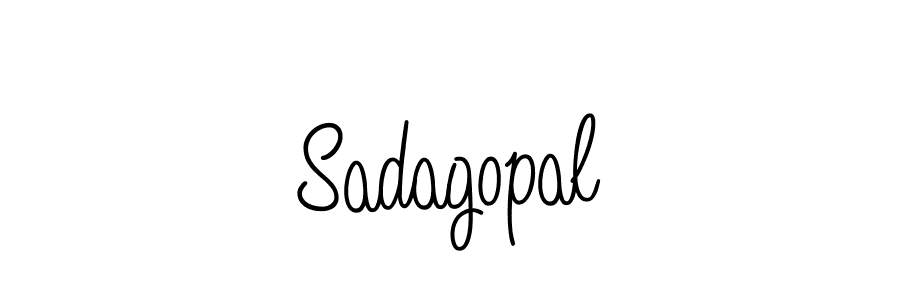 You should practise on your own different ways (Angelique-Rose-font-FFP) to write your name (Sadagopal) in signature. don't let someone else do it for you. Sadagopal signature style 5 images and pictures png