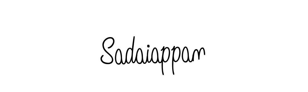 How to Draw Sadaiappan signature style? Angelique-Rose-font-FFP is a latest design signature styles for name Sadaiappan. Sadaiappan signature style 5 images and pictures png