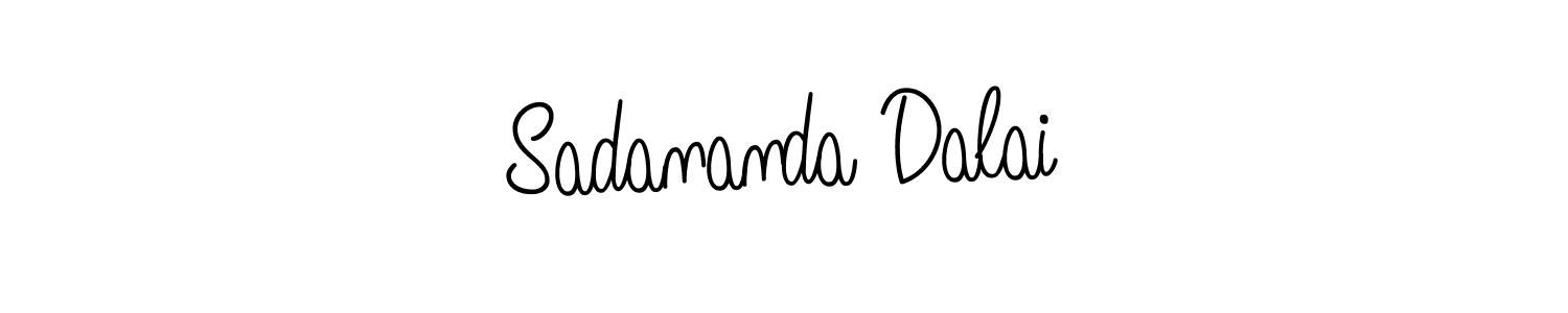 Check out images of Autograph of Sadananda Dalai name. Actor Sadananda Dalai Signature Style. Angelique-Rose-font-FFP is a professional sign style online. Sadananda Dalai signature style 5 images and pictures png
