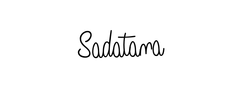 Sadatana stylish signature style. Best Handwritten Sign (Angelique-Rose-font-FFP) for my name. Handwritten Signature Collection Ideas for my name Sadatana. Sadatana signature style 5 images and pictures png