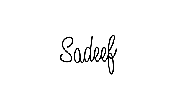if you are searching for the best signature style for your name Sadeef. so please give up your signature search. here we have designed multiple signature styles  using Angelique-Rose-font-FFP. Sadeef signature style 5 images and pictures png