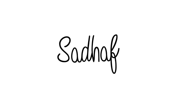 Create a beautiful signature design for name Sadhaf. With this signature (Angelique-Rose-font-FFP) fonts, you can make a handwritten signature for free. Sadhaf signature style 5 images and pictures png