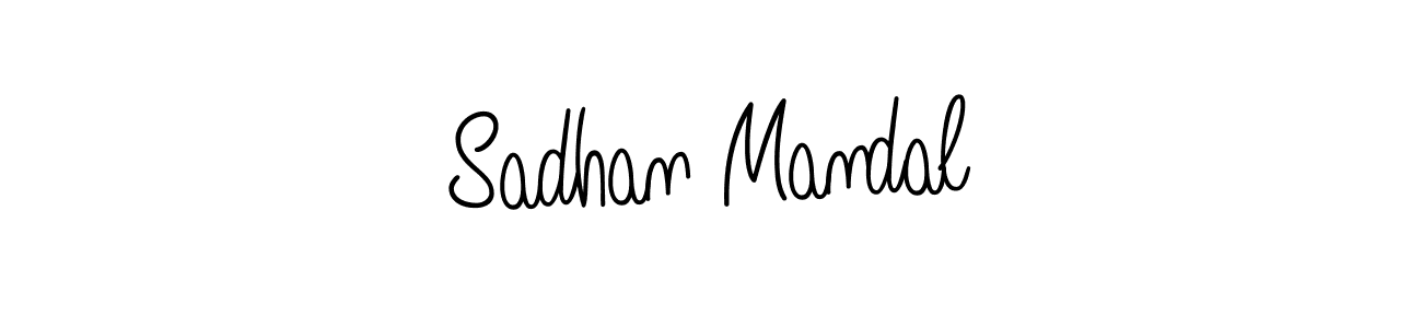 Make a short Sadhan Mandal signature style. Manage your documents anywhere anytime using Angelique-Rose-font-FFP. Create and add eSignatures, submit forms, share and send files easily. Sadhan Mandal signature style 5 images and pictures png