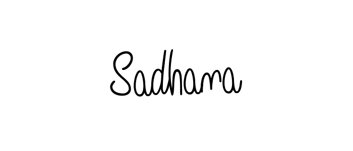 The best way (Angelique-Rose-font-FFP) to make a short signature is to pick only two or three words in your name. The name Sadhana include a total of six letters. For converting this name. Sadhana signature style 5 images and pictures png