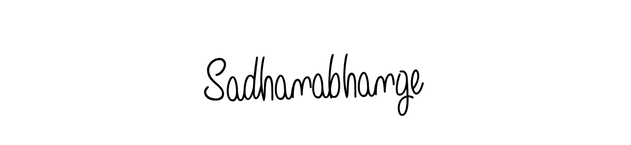 The best way (Angelique-Rose-font-FFP) to make a short signature is to pick only two or three words in your name. The name Sadhanabhange include a total of six letters. For converting this name. Sadhanabhange signature style 5 images and pictures png