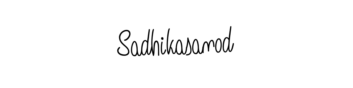 You can use this online signature creator to create a handwritten signature for the name Sadhikasanod. This is the best online autograph maker. Sadhikasanod signature style 5 images and pictures png
