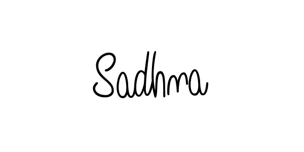 Make a beautiful signature design for name Sadhna. Use this online signature maker to create a handwritten signature for free. Sadhna signature style 5 images and pictures png