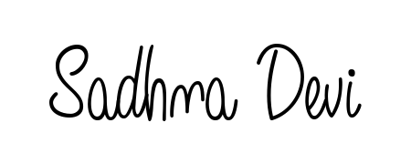 This is the best signature style for the Sadhna Devi name. Also you like these signature font (Angelique-Rose-font-FFP). Mix name signature. Sadhna Devi signature style 5 images and pictures png