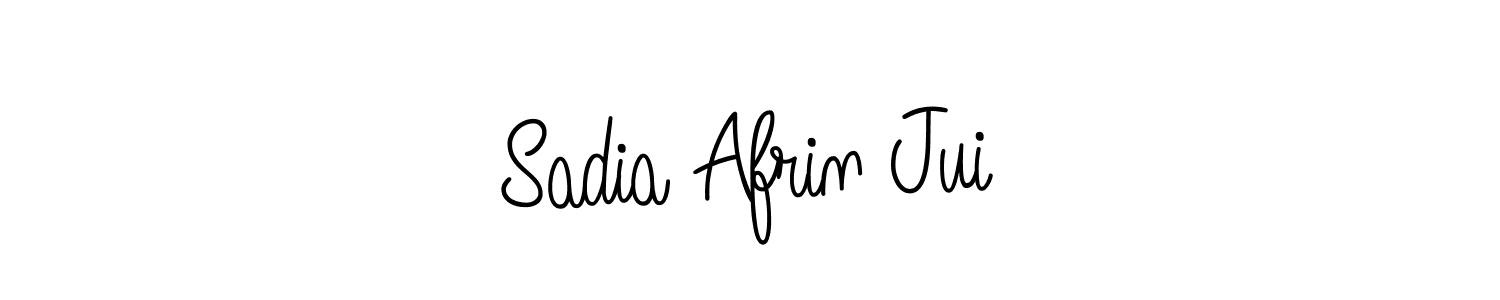 if you are searching for the best signature style for your name Sadia Afrin Jui. so please give up your signature search. here we have designed multiple signature styles  using Angelique-Rose-font-FFP. Sadia Afrin Jui signature style 5 images and pictures png