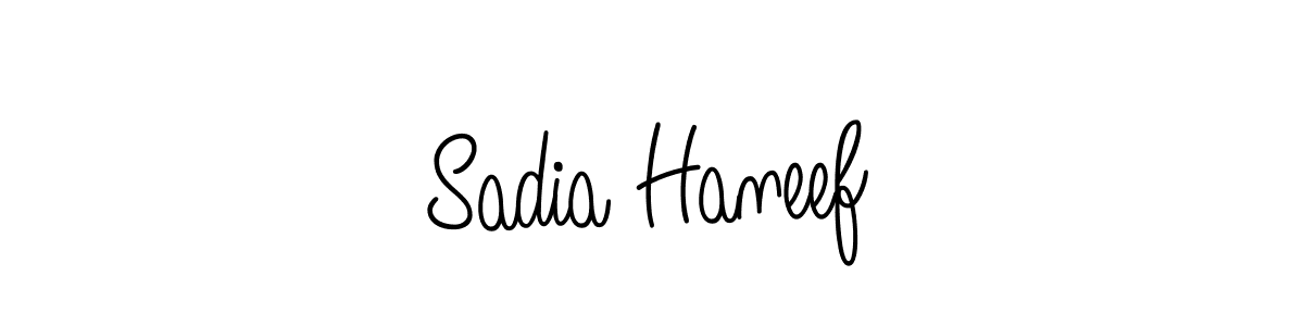 if you are searching for the best signature style for your name Sadia Haneef. so please give up your signature search. here we have designed multiple signature styles  using Angelique-Rose-font-FFP. Sadia Haneef signature style 5 images and pictures png