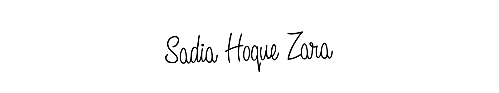 Angelique-Rose-font-FFP is a professional signature style that is perfect for those who want to add a touch of class to their signature. It is also a great choice for those who want to make their signature more unique. Get Sadia Hoque Zara name to fancy signature for free. Sadia Hoque Zara signature style 5 images and pictures png
