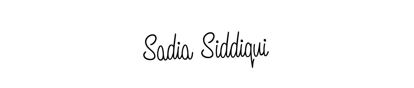 Check out images of Autograph of Sadia Siddiqui name. Actor Sadia Siddiqui Signature Style. Angelique-Rose-font-FFP is a professional sign style online. Sadia Siddiqui signature style 5 images and pictures png