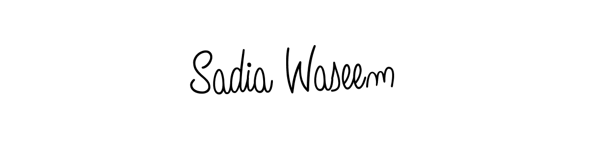 Check out images of Autograph of Sadia Waseem name. Actor Sadia Waseem Signature Style. Angelique-Rose-font-FFP is a professional sign style online. Sadia Waseem signature style 5 images and pictures png