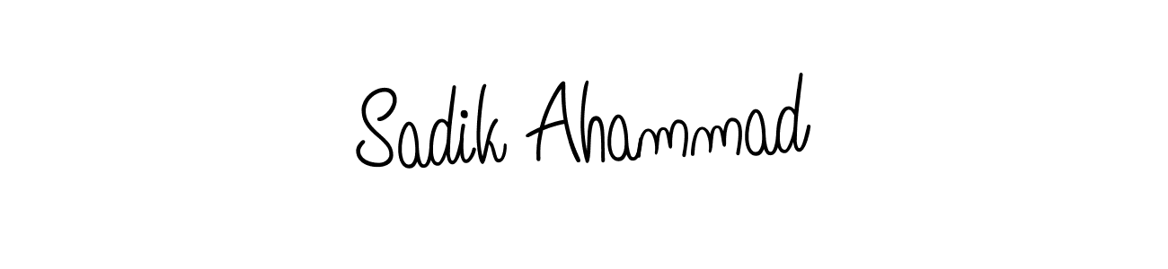 Also You can easily find your signature by using the search form. We will create Sadik Ahammad name handwritten signature images for you free of cost using Angelique-Rose-font-FFP sign style. Sadik Ahammad signature style 5 images and pictures png