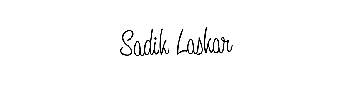 Make a short Sadik Laskar signature style. Manage your documents anywhere anytime using Angelique-Rose-font-FFP. Create and add eSignatures, submit forms, share and send files easily. Sadik Laskar signature style 5 images and pictures png