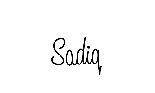 Make a short Sadiq signature style. Manage your documents anywhere anytime using Angelique-Rose-font-FFP. Create and add eSignatures, submit forms, share and send files easily. Sadiq signature style 5 images and pictures png