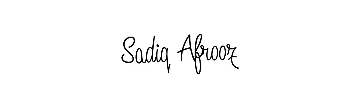 Similarly Angelique-Rose-font-FFP is the best handwritten signature design. Signature creator online .You can use it as an online autograph creator for name Sadiq Afrooz. Sadiq Afrooz signature style 5 images and pictures png