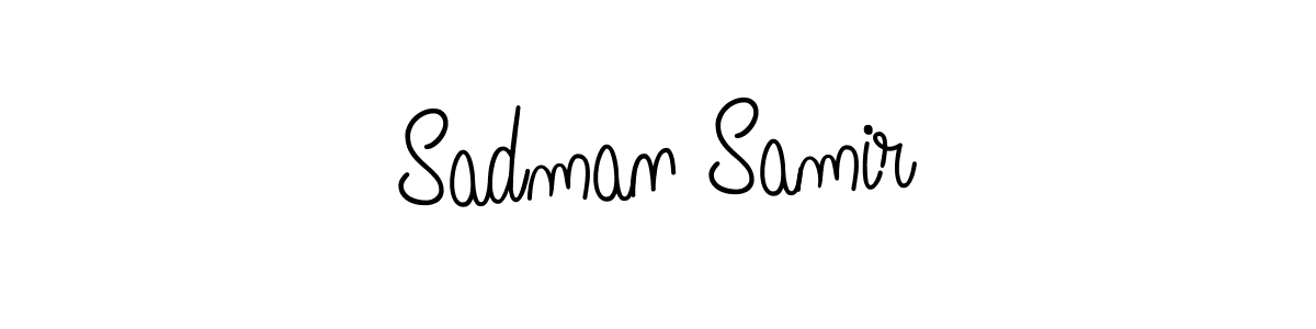You can use this online signature creator to create a handwritten signature for the name Sadman Samir. This is the best online autograph maker. Sadman Samir signature style 5 images and pictures png