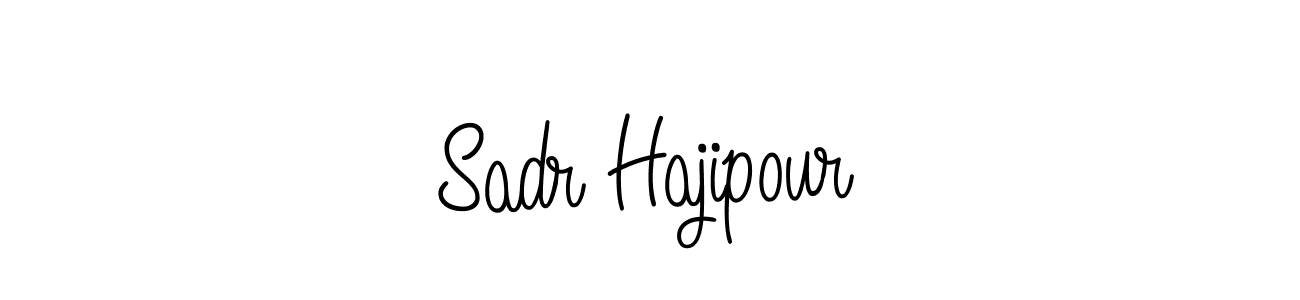 Create a beautiful signature design for name Sadr Hajipour. With this signature (Angelique-Rose-font-FFP) fonts, you can make a handwritten signature for free. Sadr Hajipour signature style 5 images and pictures png