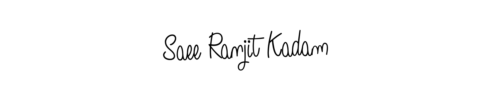 It looks lik you need a new signature style for name Saee Ranjit Kadam. Design unique handwritten (Angelique-Rose-font-FFP) signature with our free signature maker in just a few clicks. Saee Ranjit Kadam signature style 5 images and pictures png