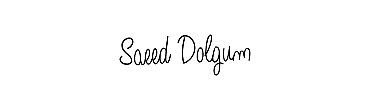 This is the best signature style for the Saeed Dolgum name. Also you like these signature font (Angelique-Rose-font-FFP). Mix name signature. Saeed Dolgum signature style 5 images and pictures png
