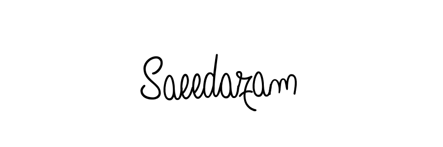 You can use this online signature creator to create a handwritten signature for the name Saeedazam. This is the best online autograph maker. Saeedazam signature style 5 images and pictures png