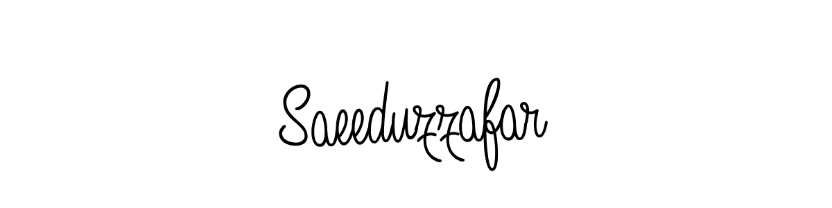 Make a beautiful signature design for name Saeeduzzafar. Use this online signature maker to create a handwritten signature for free. Saeeduzzafar signature style 5 images and pictures png