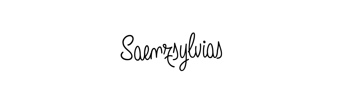 Best and Professional Signature Style for Saenzsylvias. Angelique-Rose-font-FFP Best Signature Style Collection. Saenzsylvias signature style 5 images and pictures png