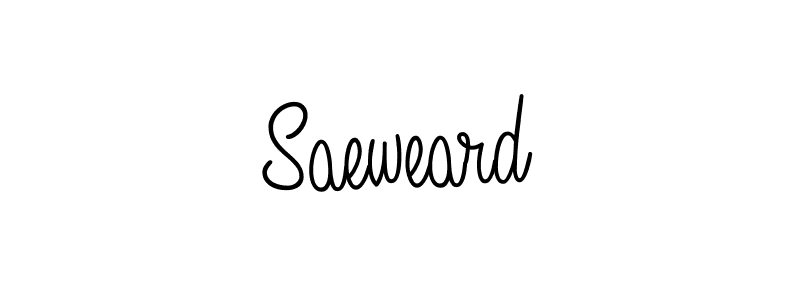 The best way (Angelique-Rose-font-FFP) to make a short signature is to pick only two or three words in your name. The name Saeweard include a total of six letters. For converting this name. Saeweard signature style 5 images and pictures png