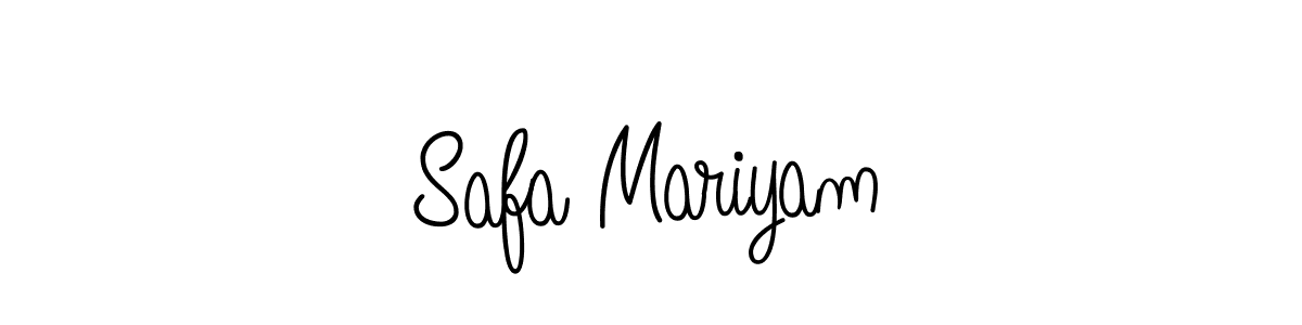 Best and Professional Signature Style for Safa Mariyam. Angelique-Rose-font-FFP Best Signature Style Collection. Safa Mariyam signature style 5 images and pictures png