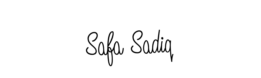 Best and Professional Signature Style for Safa Sadiq. Angelique-Rose-font-FFP Best Signature Style Collection. Safa Sadiq signature style 5 images and pictures png