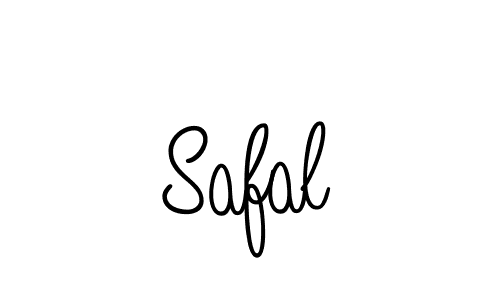 Make a beautiful signature design for name Safal. With this signature (Angelique-Rose-font-FFP) style, you can create a handwritten signature for free. Safal signature style 5 images and pictures png