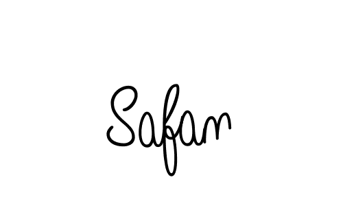 Use a signature maker to create a handwritten signature online. With this signature software, you can design (Angelique-Rose-font-FFP) your own signature for name Safan. Safan signature style 5 images and pictures png