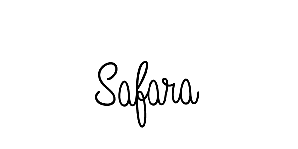 You should practise on your own different ways (Angelique-Rose-font-FFP) to write your name (Safara) in signature. don't let someone else do it for you. Safara signature style 5 images and pictures png