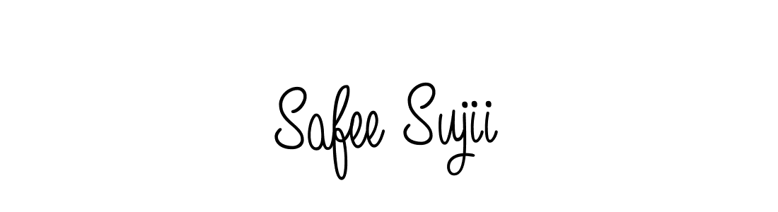 Angelique-Rose-font-FFP is a professional signature style that is perfect for those who want to add a touch of class to their signature. It is also a great choice for those who want to make their signature more unique. Get Safee Sujii name to fancy signature for free. Safee Sujii signature style 5 images and pictures png