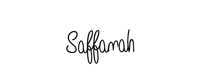 Use a signature maker to create a handwritten signature online. With this signature software, you can design (Angelique-Rose-font-FFP) your own signature for name Saffanah. Saffanah signature style 5 images and pictures png