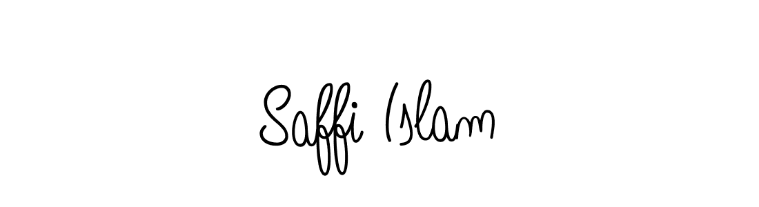 Check out images of Autograph of Saffi Islam name. Actor Saffi Islam Signature Style. Angelique-Rose-font-FFP is a professional sign style online. Saffi Islam signature style 5 images and pictures png