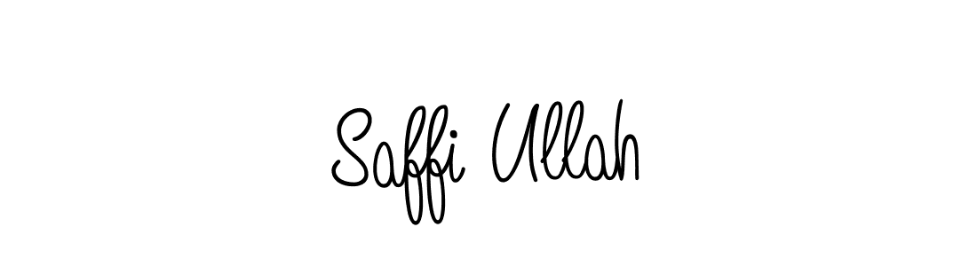 Make a beautiful signature design for name Saffi Ullah. Use this online signature maker to create a handwritten signature for free. Saffi Ullah signature style 5 images and pictures png