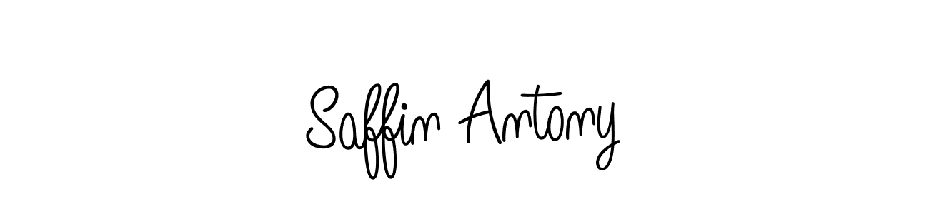 Similarly Angelique-Rose-font-FFP is the best handwritten signature design. Signature creator online .You can use it as an online autograph creator for name Saffin Antony. Saffin Antony signature style 5 images and pictures png