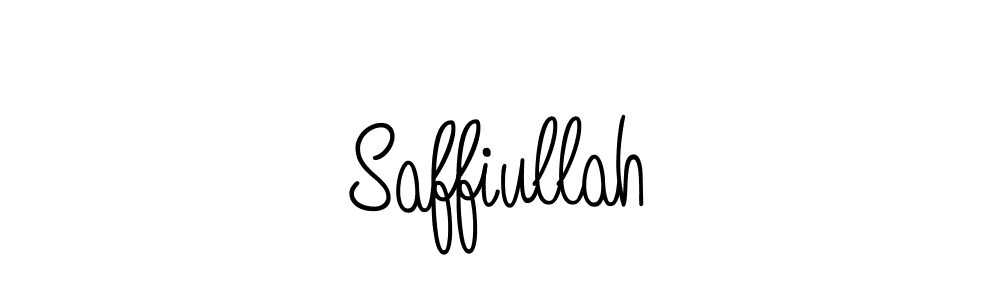 Create a beautiful signature design for name Saffiullah. With this signature (Angelique-Rose-font-FFP) fonts, you can make a handwritten signature for free. Saffiullah signature style 5 images and pictures png