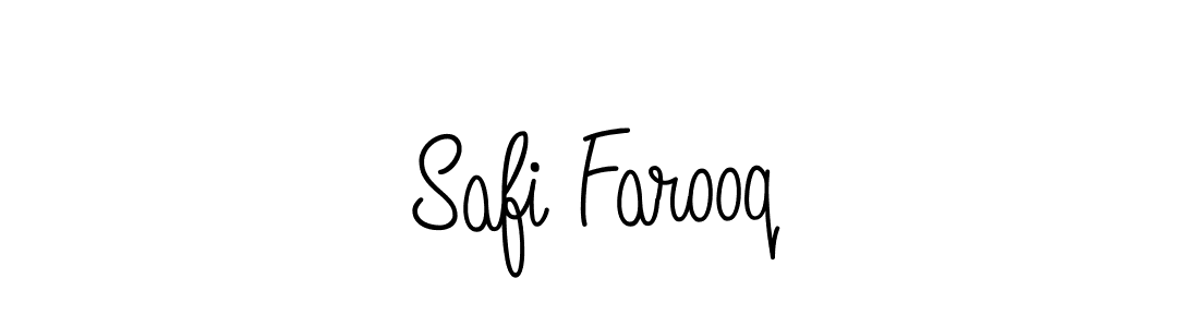 Create a beautiful signature design for name Safi Farooq. With this signature (Angelique-Rose-font-FFP) fonts, you can make a handwritten signature for free. Safi Farooq signature style 5 images and pictures png