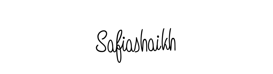 Make a beautiful signature design for name Safiashaikh. Use this online signature maker to create a handwritten signature for free. Safiashaikh signature style 5 images and pictures png