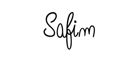 Elevate your brand with a stunning Safim eSignature. The Angelique-Rose-font-FFP style provides a balanced, flowing aesthetic for everyday signing. Safim signature style 5 images and pictures png