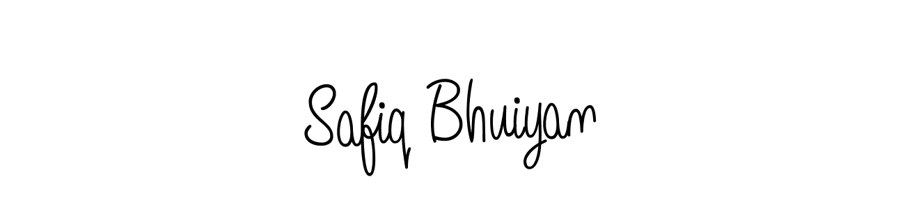 Safiq Bhuiyan stylish signature style. Best Handwritten Sign (Angelique-Rose-font-FFP) for my name. Handwritten Signature Collection Ideas for my name Safiq Bhuiyan. Safiq Bhuiyan signature style 5 images and pictures png