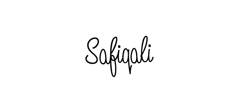 Use a signature maker to create a handwritten signature online. With this signature software, you can design (Angelique-Rose-font-FFP) your own signature for name Safiqali. Safiqali signature style 5 images and pictures png