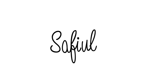 Safiul stylish signature style. Best Handwritten Sign (Angelique-Rose-font-FFP) for my name. Handwritten Signature Collection Ideas for my name Safiul. Safiul signature style 5 images and pictures png