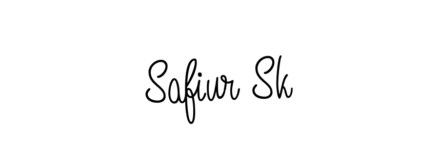 The best way (Angelique-Rose-font-FFP) to make a short signature is to pick only two or three words in your name. The name Safiur Sk include a total of six letters. For converting this name. Safiur Sk signature style 5 images and pictures png