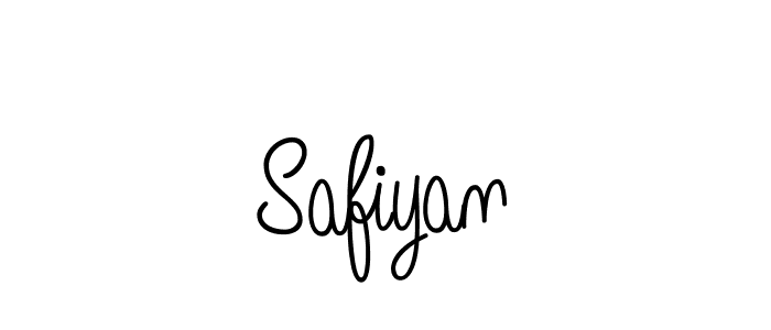 The best way (Angelique-Rose-font-FFP) to make a short signature is to pick only two or three words in your name. The name Safiyan include a total of six letters. For converting this name. Safiyan signature style 5 images and pictures png