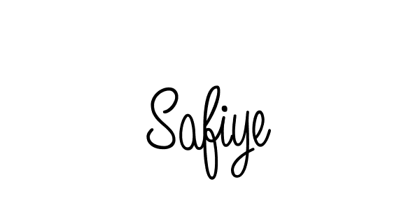 Design your own signature with our free online signature maker. With this signature software, you can create a handwritten (Angelique-Rose-font-FFP) signature for name Safiye. Safiye signature style 5 images and pictures png