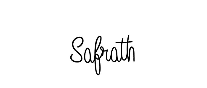 Use a signature maker to create a handwritten signature online. With this signature software, you can design (Angelique-Rose-font-FFP) your own signature for name Safrath. Safrath signature style 5 images and pictures png